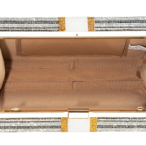 •Bank Roll Betty• Money Stacks Rhinestone Clutch - Picture 3 of 6